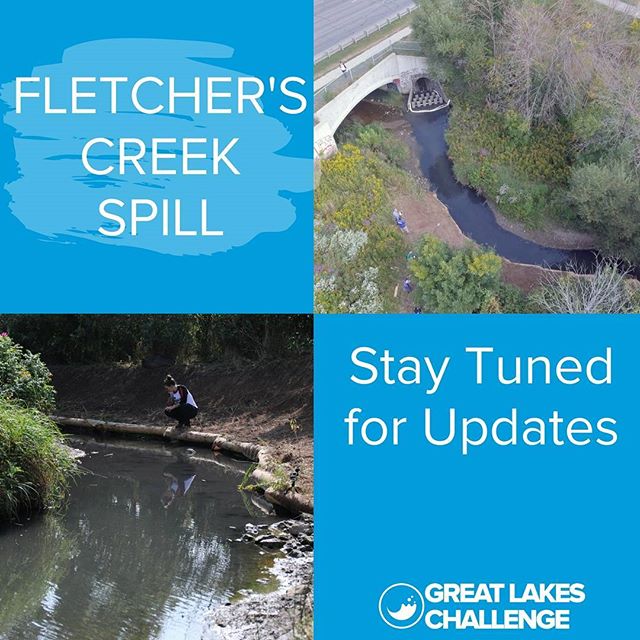 Last week was a hard week but we are glad we could be there to report and document this spill in redside dace habitat.

Stay tuned on our website for the latest news.

#GLC2017 #SavetheRedsideDace 
#swimdrinkfish