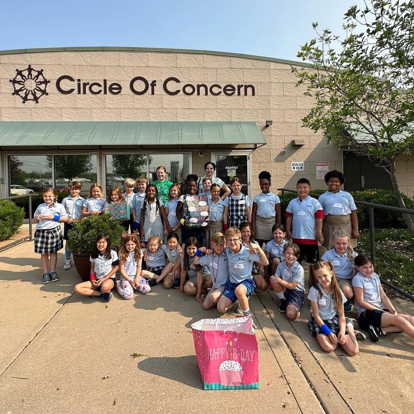 Every child deserves to celebrate their birthday and our 2nd graders helped make that happen! 

In partnership with Circle of Concern Food Pantry, students donated birthday bags filled with cake mix, candles, and decorations for low income families i
