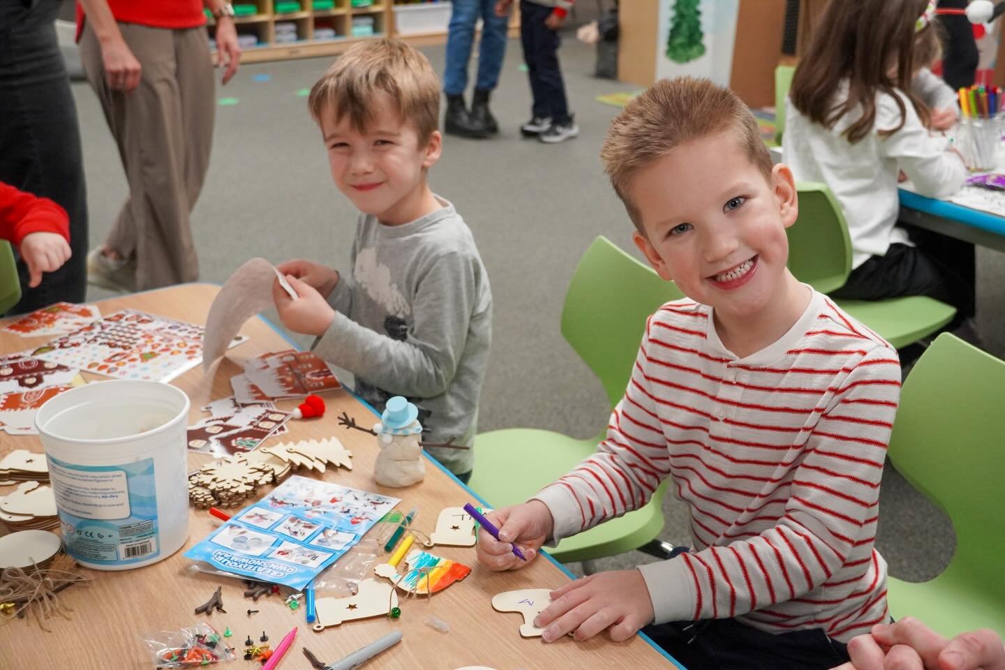 The best way to head into winter break&mdash;classroom Christmas parties full of fun, treats, and cheer! Thank you to our wonderful parents for helping create such memorable celebrations for our students.
