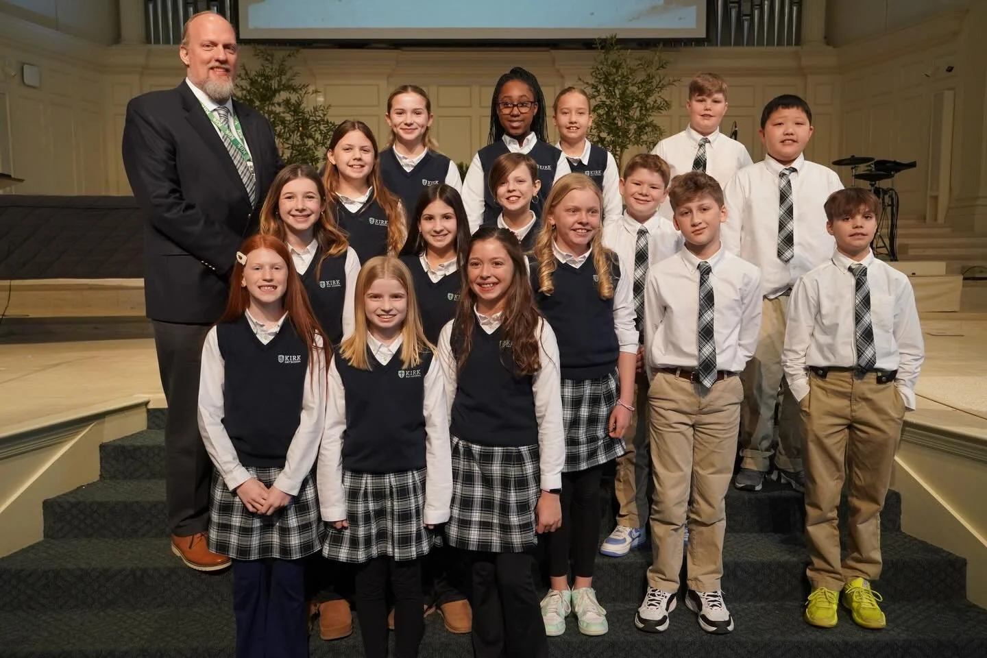 Chapel today was led by Mr. Vogel&rsquo;s 5th-grade class, who shared from Galatians 5. Using fruits we see every day, they thoughtfully connected each one to the Fruit of the Spirit, reminding us of these truths whenever we see them.