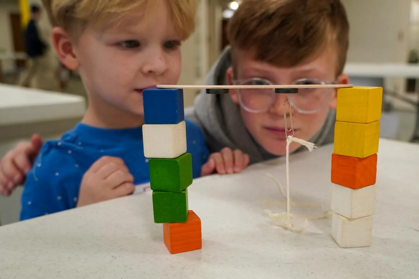 Before break, we had KDS STE(A)M day where our 5th and 6th graders led our students in creative, hands-on activities. This special day was filled with curiosity, critical thinking, teamwork, and discovering the wonders of God&rsquo;s world!