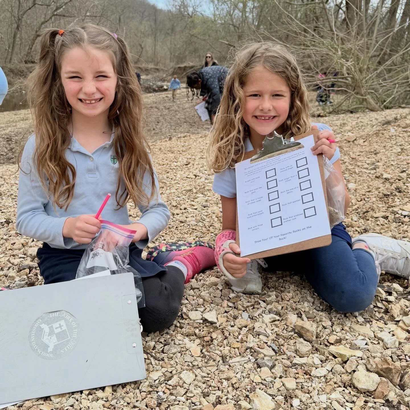 1st graders have been digging into the world of rocks and minerals! They explored and measured real rocks on their field trip to Castlewood State Park, then welcomed Mrs. Kravanya, KDS mom, with @genovesejewelers who shared all about diamonds and gem