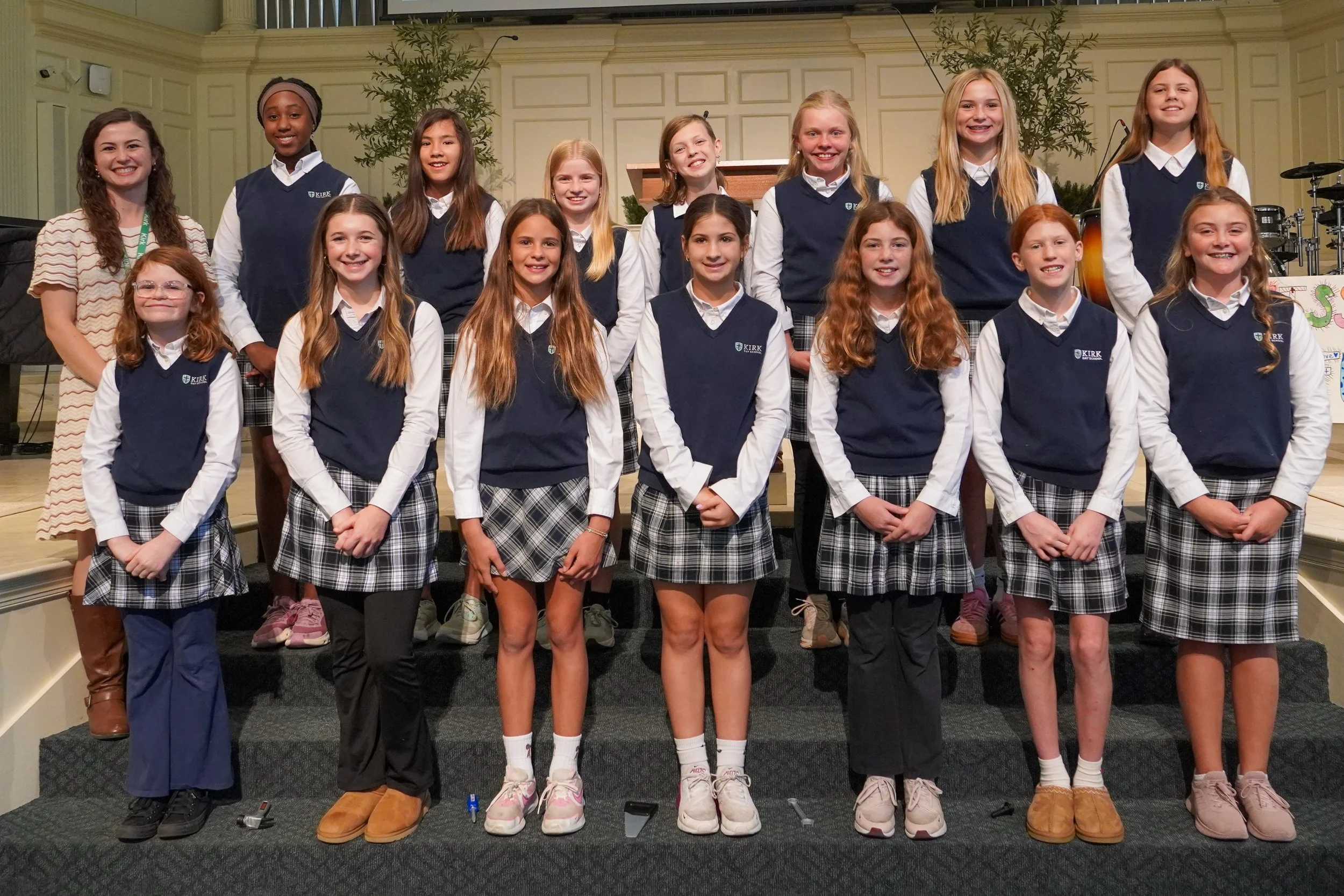 Today was our first class-led chapel of the year! Mrs. Dare&rsquo;s sixth graders did a wonderful job illustrating our discipleship habit of relationship-building,
Showing us how to put biblical principles into practice and care for one another.

&ld