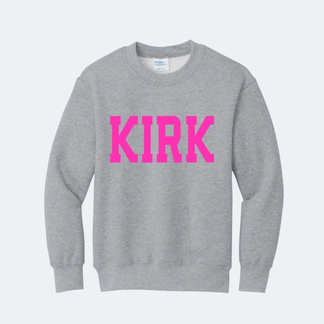 Youth Sweatshirt: KIRK *