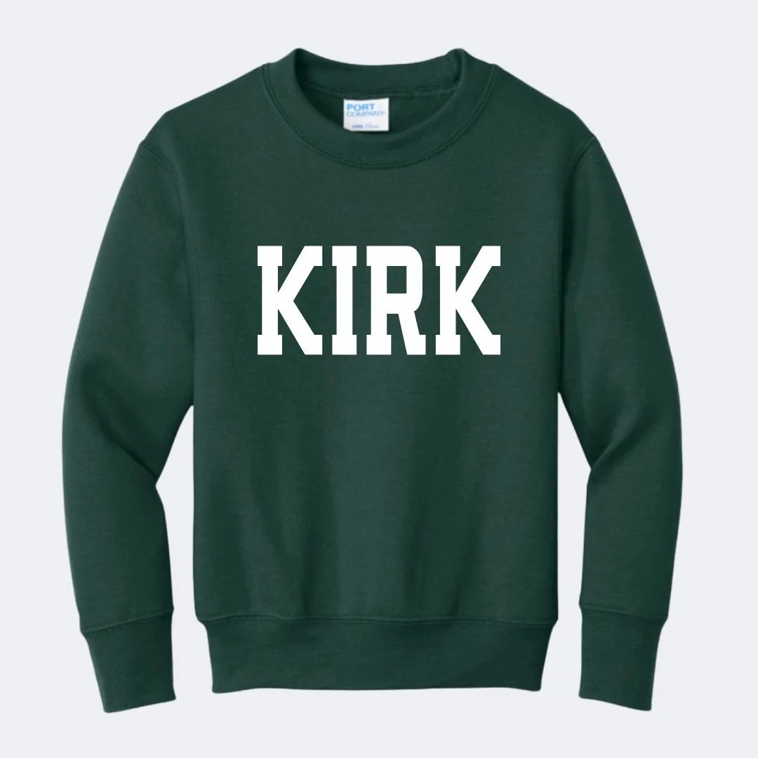 Youth Sweatshirt: KIRK *