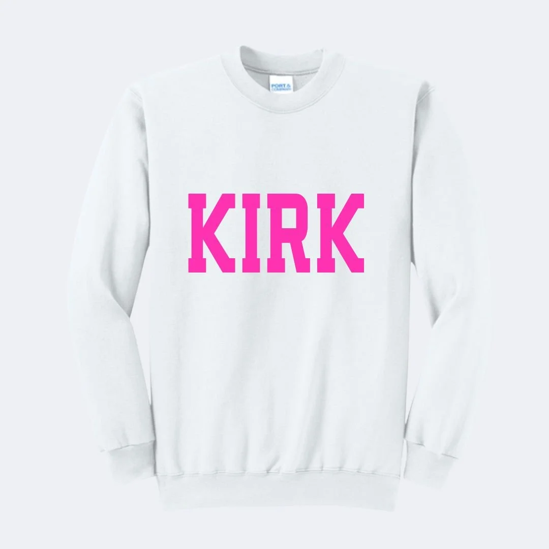 Adult Sweatshirt: KIRK *