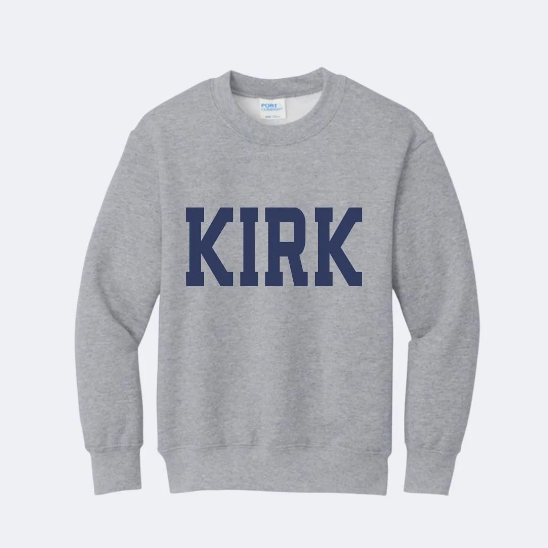 Youth Sweatshirt: KIRK *