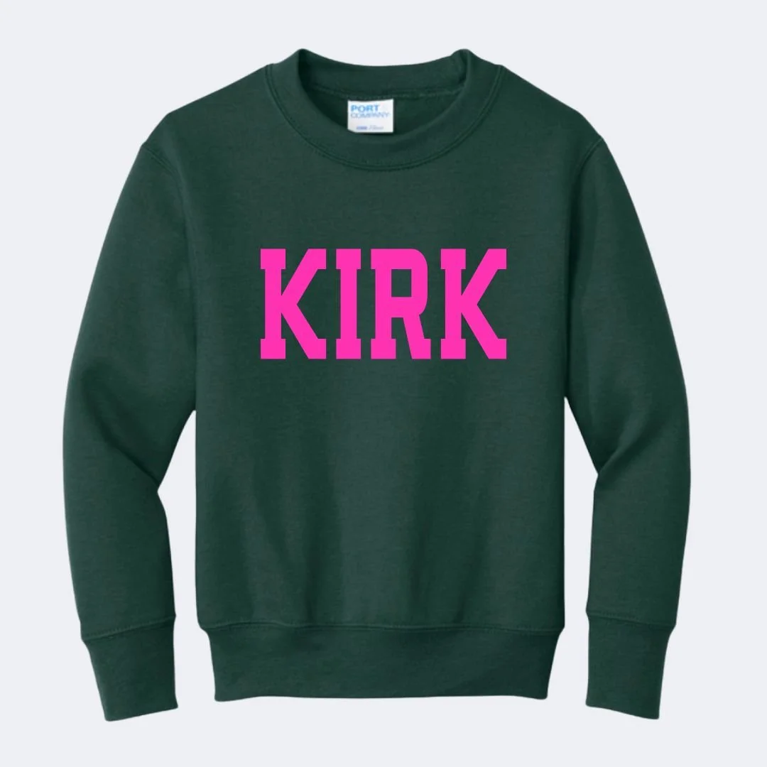 Youth Sweatshirt: KIRK *