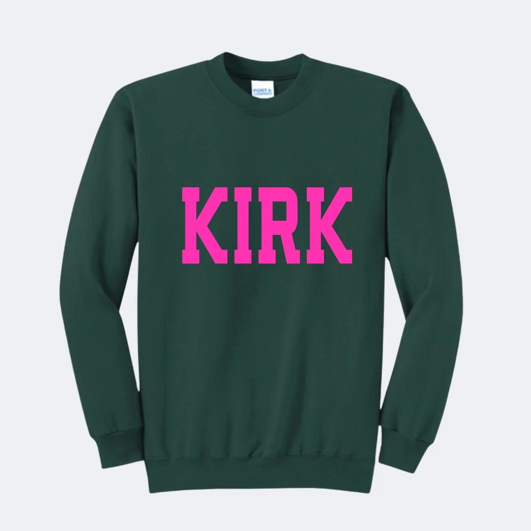 Adult Sweatshirt: KIRK *
