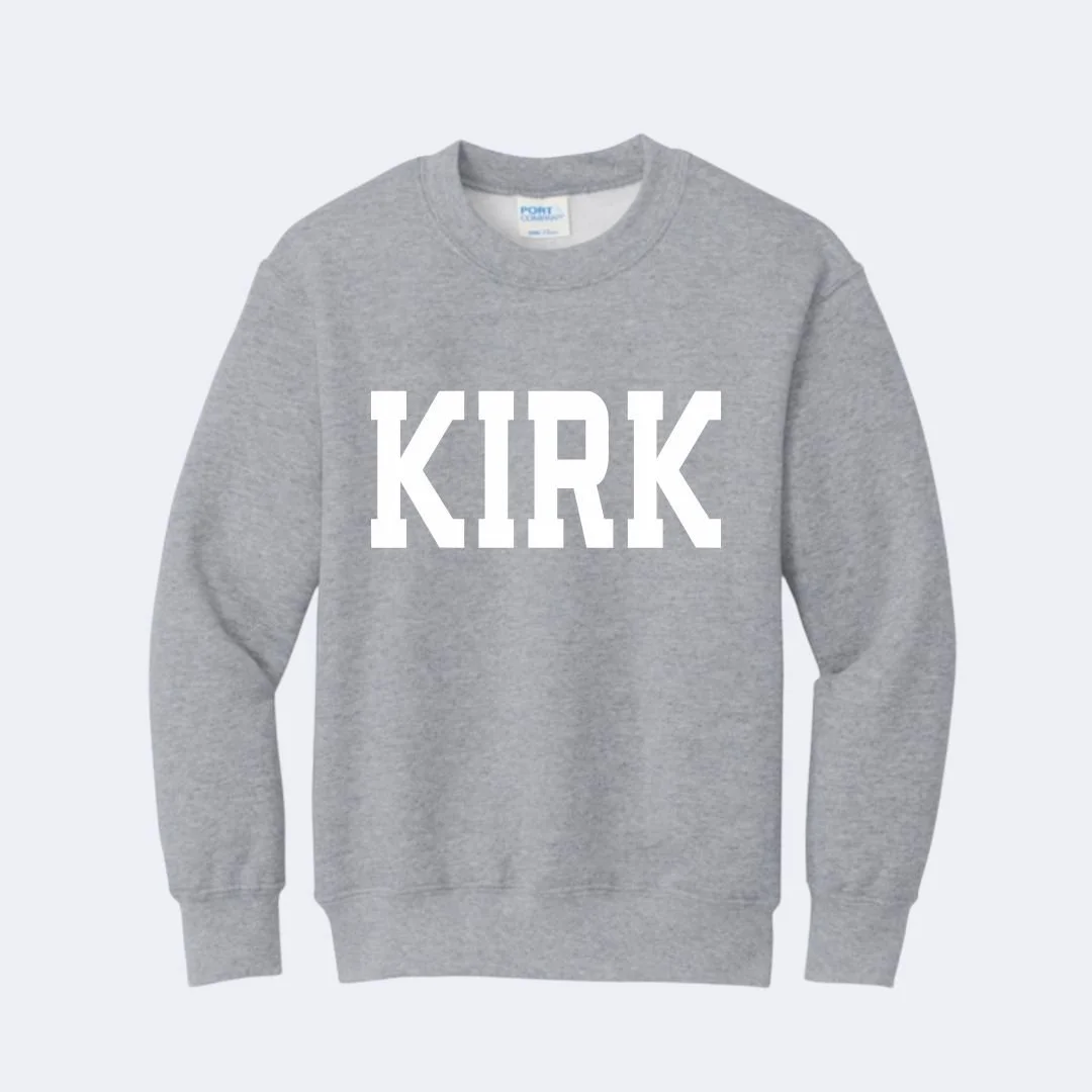 Youth Sweatshirt: KIRK *