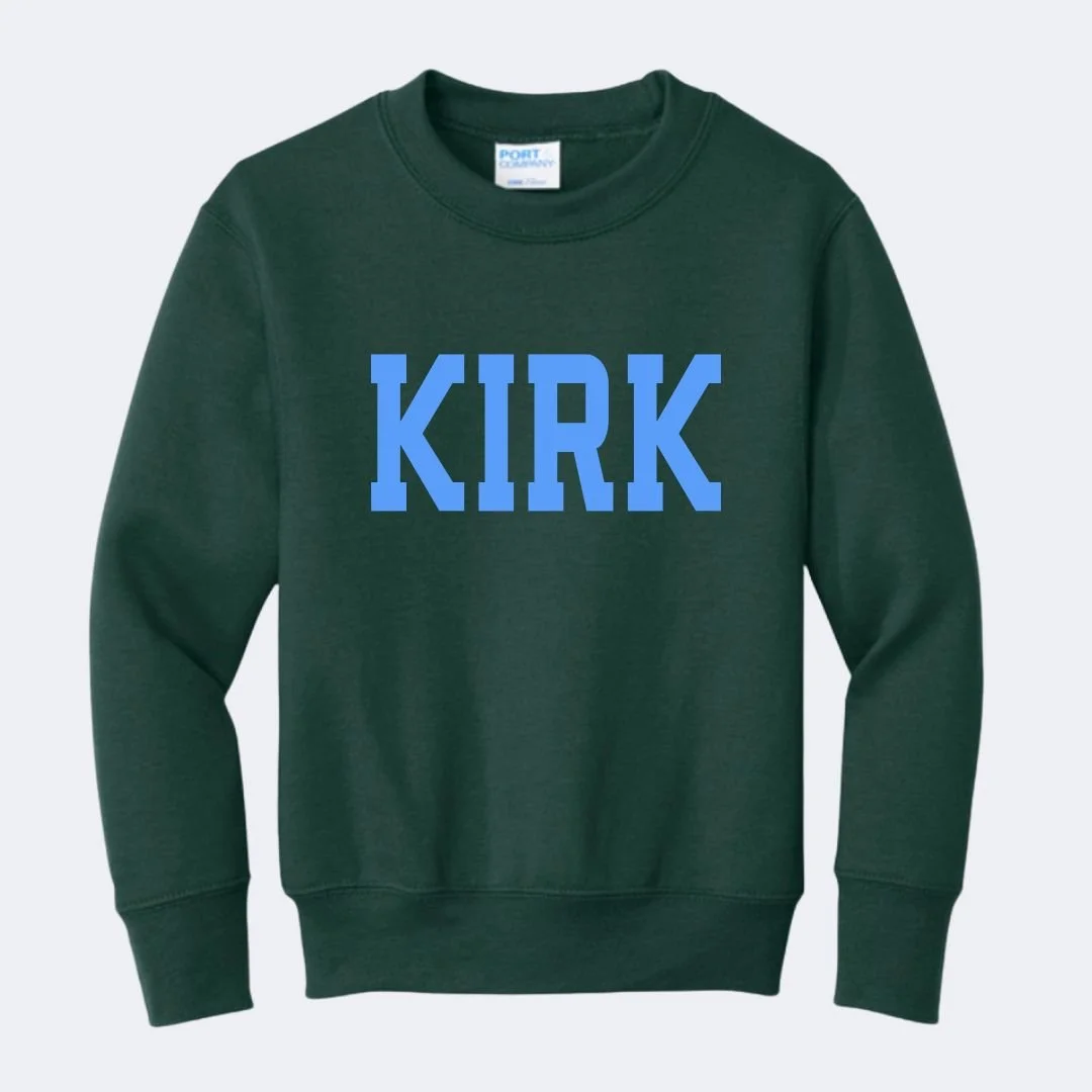 Youth Sweatshirt: KIRK *