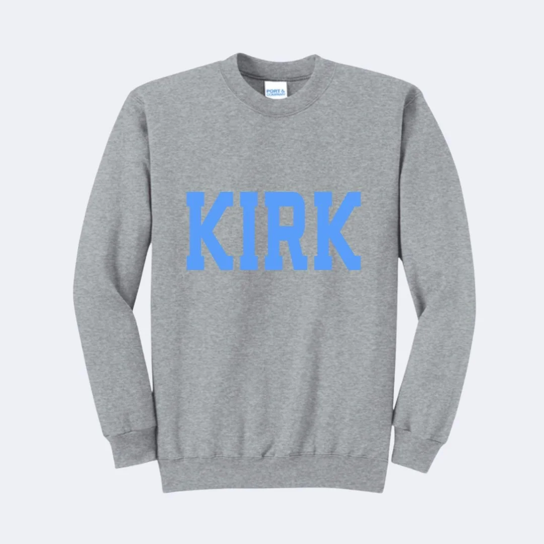 Adult Sweatshirt: KIRK *