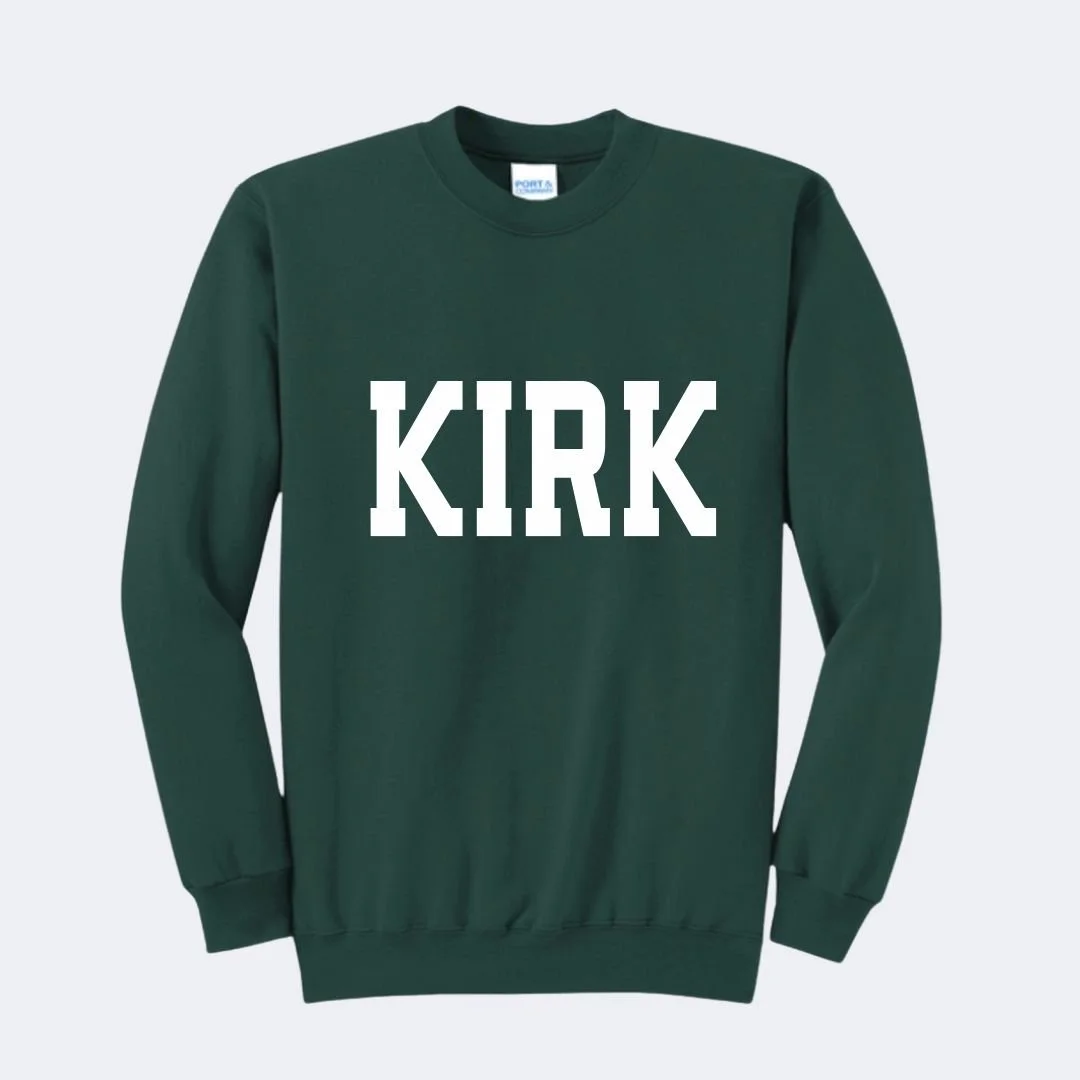 Adult Sweatshirt: KIRK *