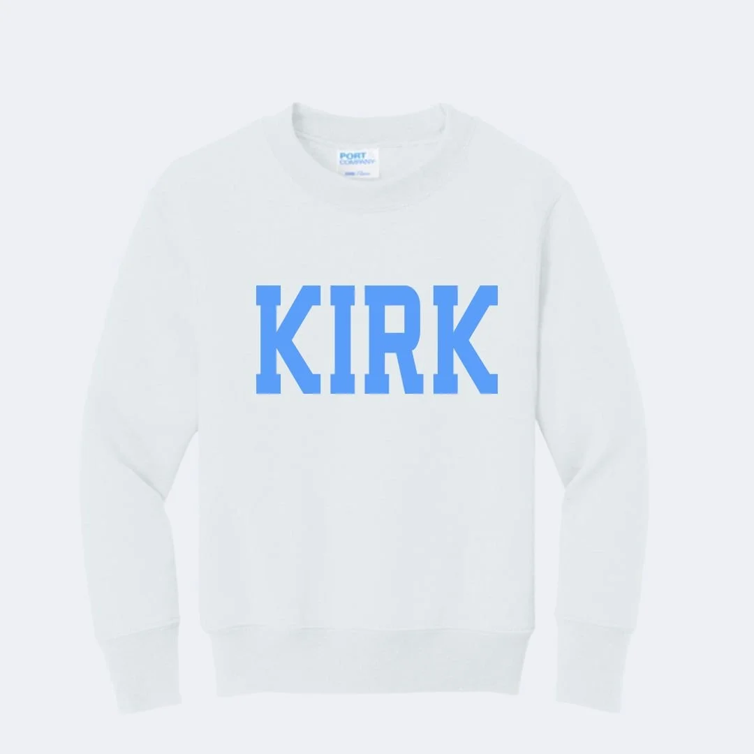 Youth Sweatshirt: KIRK *