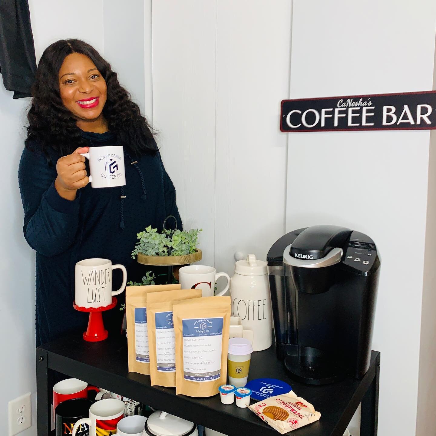 #sponsored⁣
⁣
Hey guys! If you saw my stories last week, I told you all I would be doing a giveaway with @insanegcoffee and today is the day.⁣
⁣
Y&rsquo;all, know I love my coffee, so I am excited to share the coffee with you all. It&rsquo;s so good 