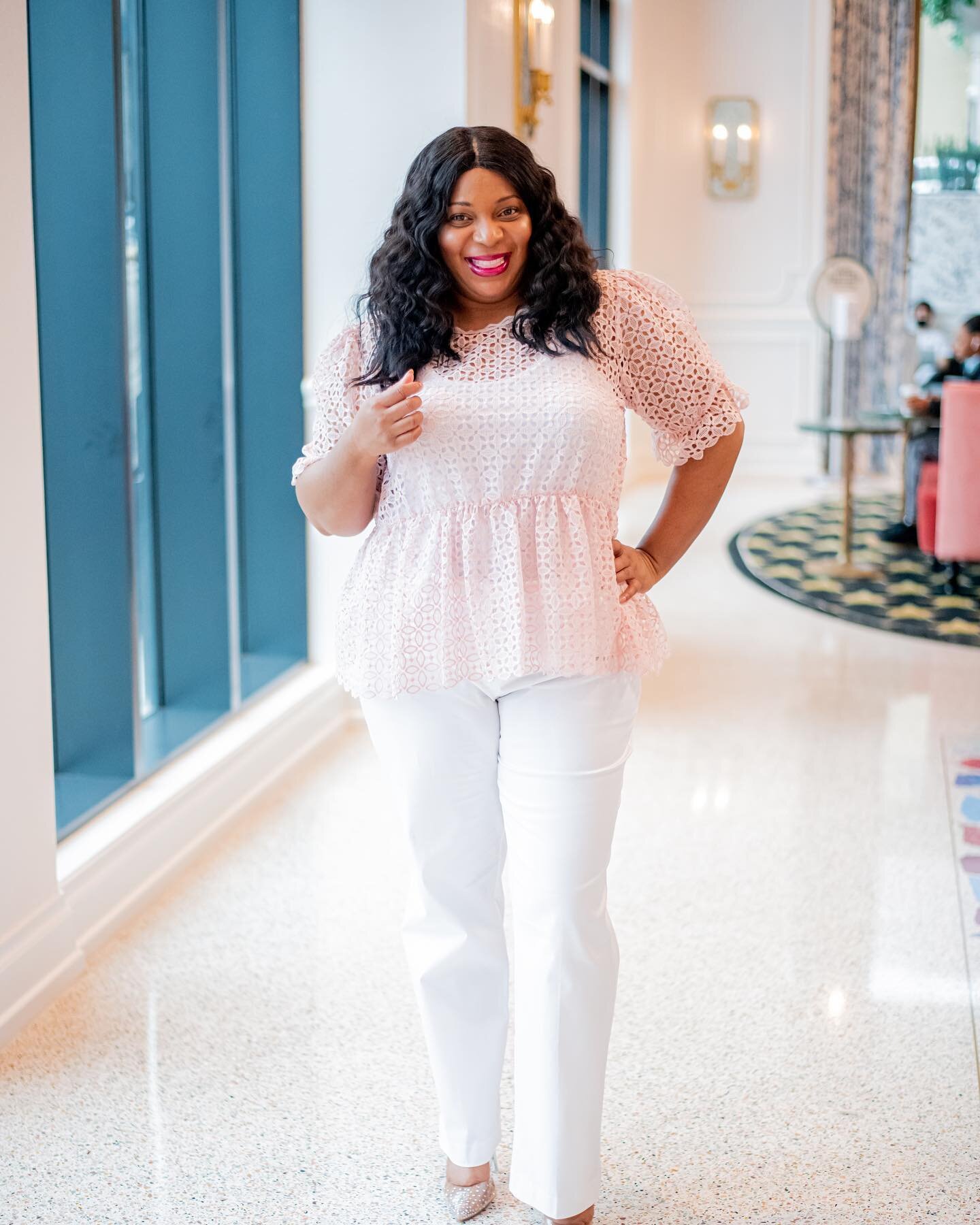 On Wednesday's we wear pink and peplum. When peplum first hit the scene there wasn&rsquo;t a piece of peplum I didn't love. I wore it so much I had to give it a break. #sponsored 

But when I saw this peplum top on @catofashions website, I couldn't r
