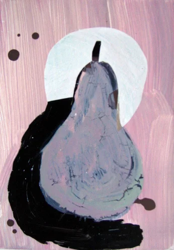 Untitled, 2004. Acrylic Strappo mounted on paper, 10 x 7 in. (25 x 17 cm.)