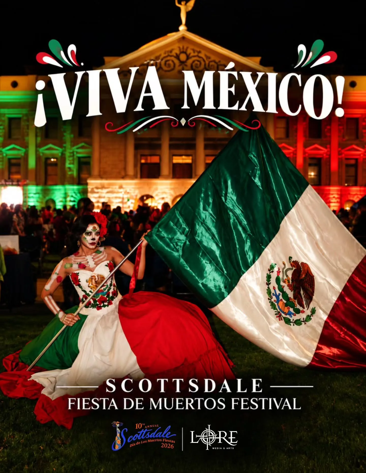 &iexcl;Viva M&eacute;xico! 🇲🇽 Happy Fiestas Patrias!

Last night, we celebrated El Grito en Arizona &ndash; Fiestas Patrias 2026 at the Arizona State Capitol, joining @consulmexphoenix elected officials, community leaders and more than 800 members 