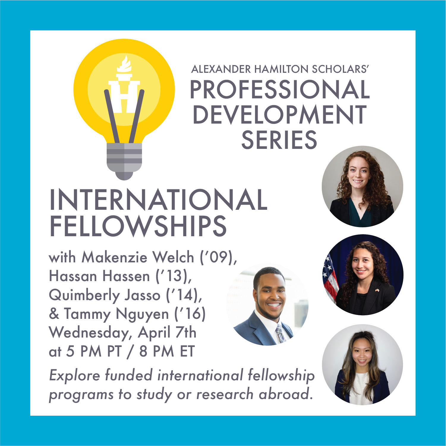 International Fellows &amp; Scholarships