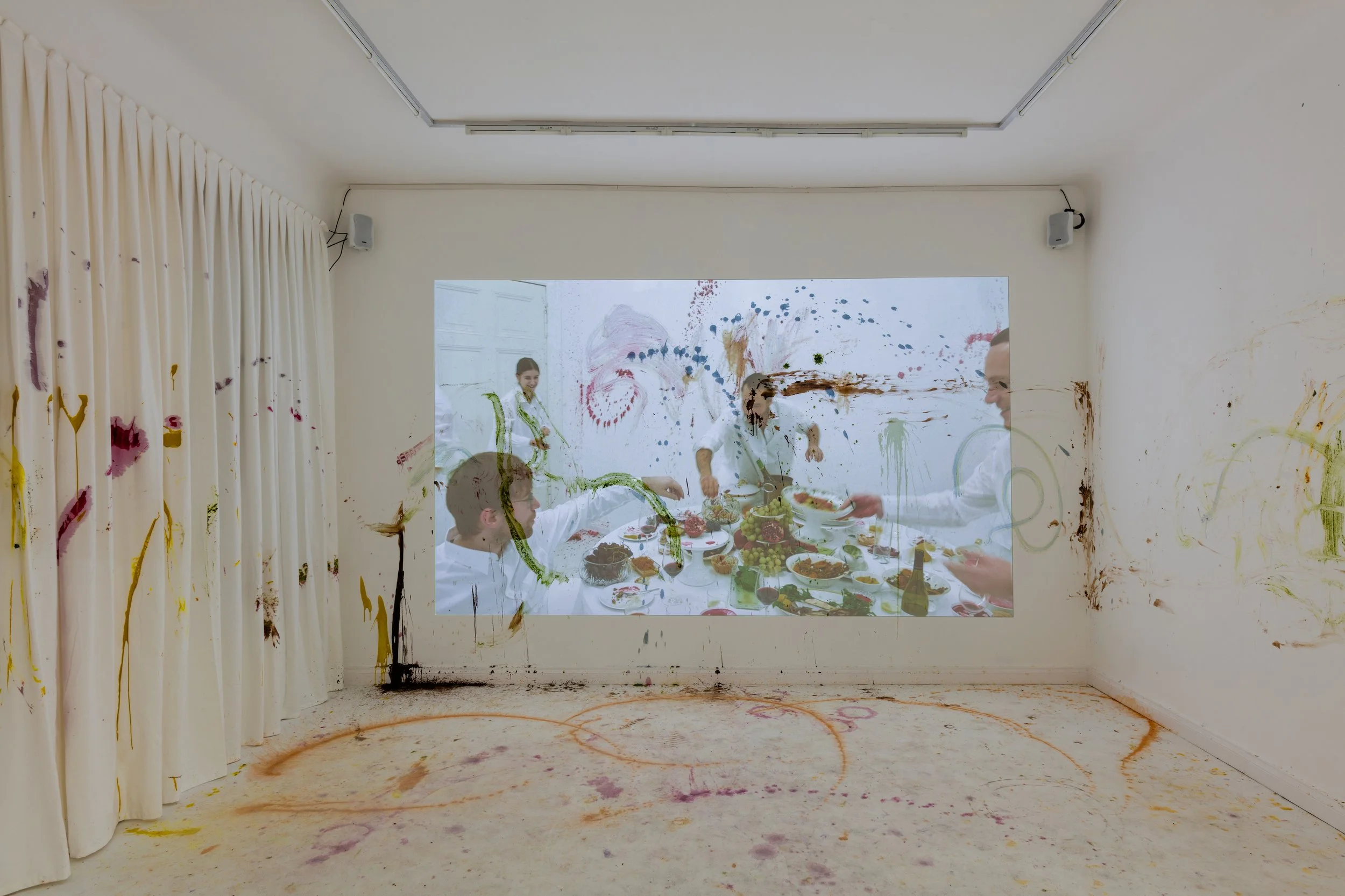   FEAST . Installation view from PSM gallery, Berlin, 2021. PH: Marjorie Brunnet Plaza. 