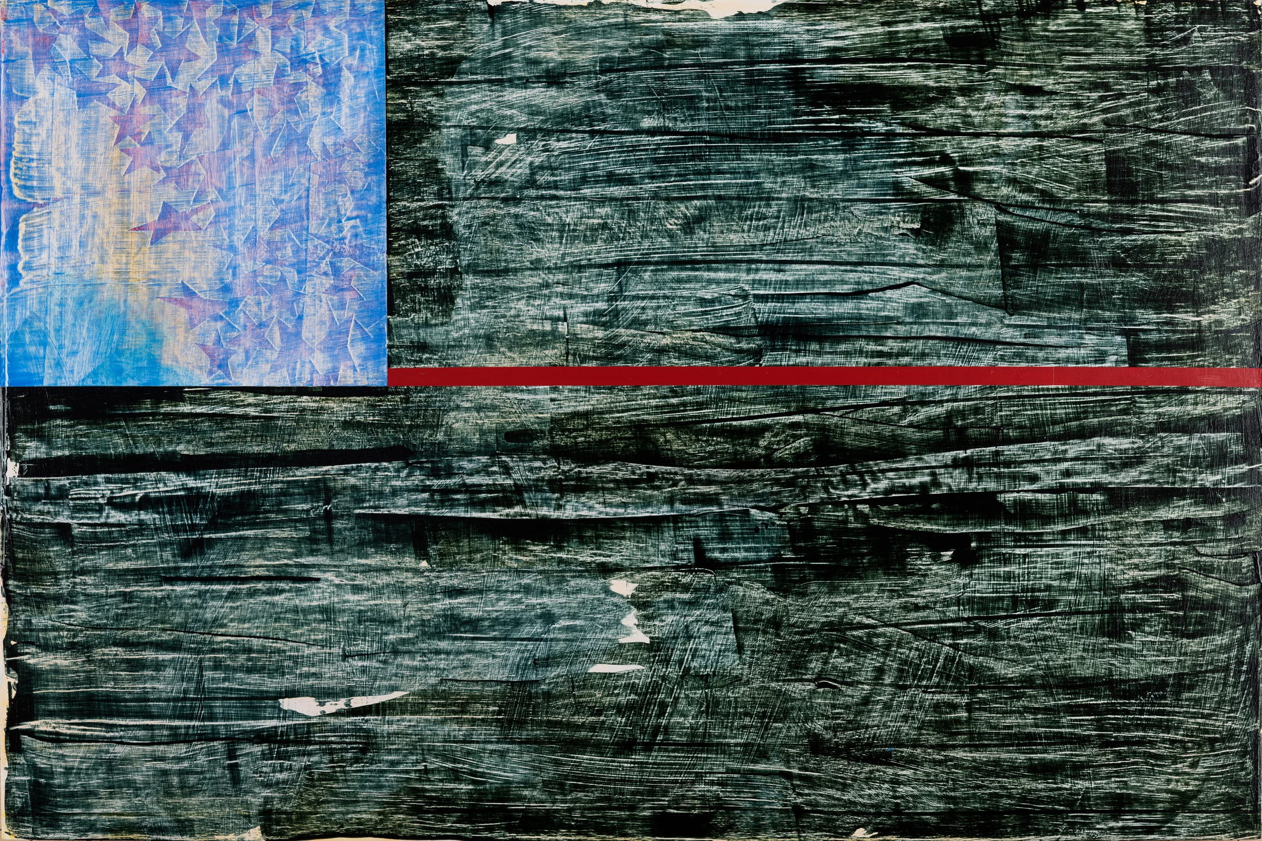 Distorted Flag #6, 2019