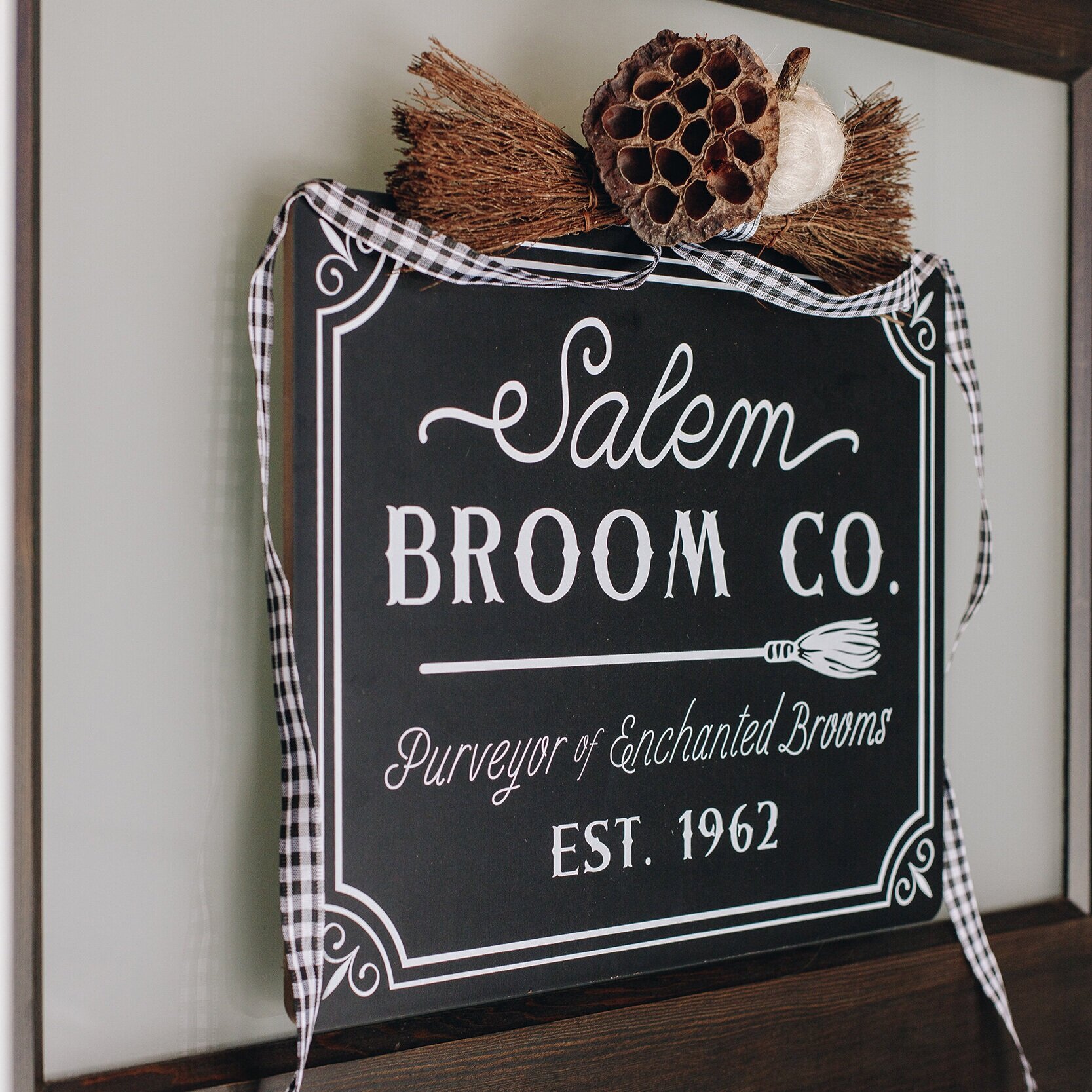 Salem Broom Shop Sign