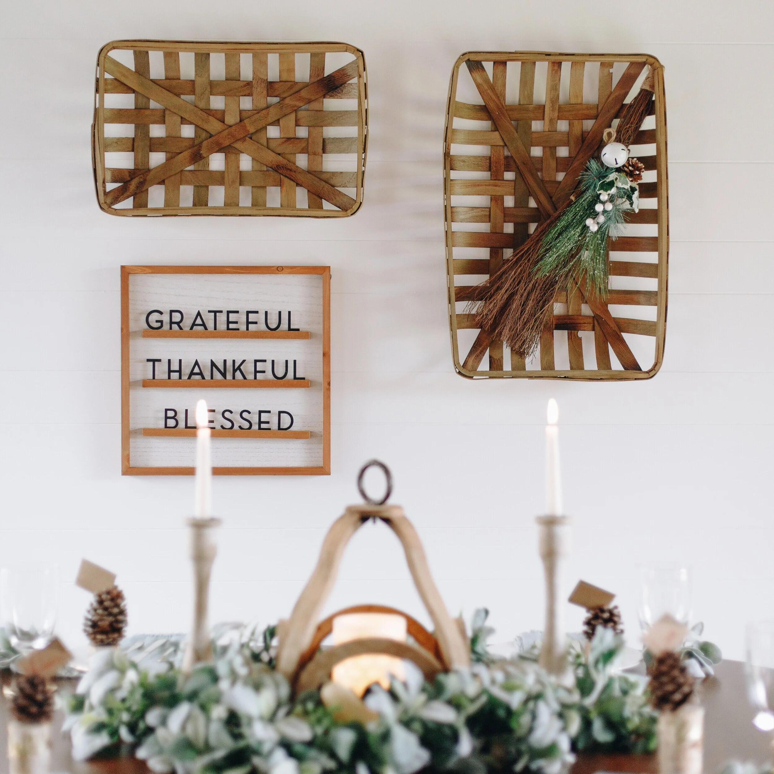 Tobacco Basket Décor Ideas — Bindle & Brass Trading Company