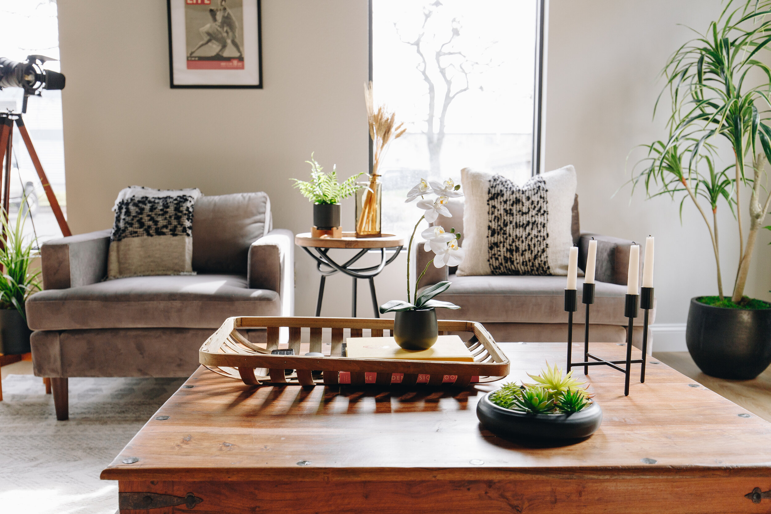 Tobacco Basket Décor Ideas