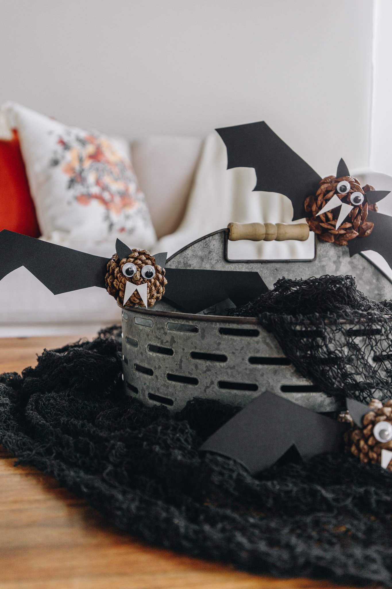 Adorable Pinecone Bat Craft Your Kids Will Enjoy Creating This Fall —  Bindle & Brass Trading Company