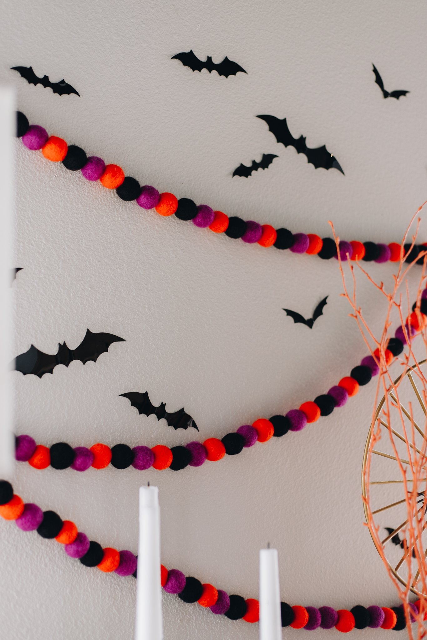 modern home decor for halloween