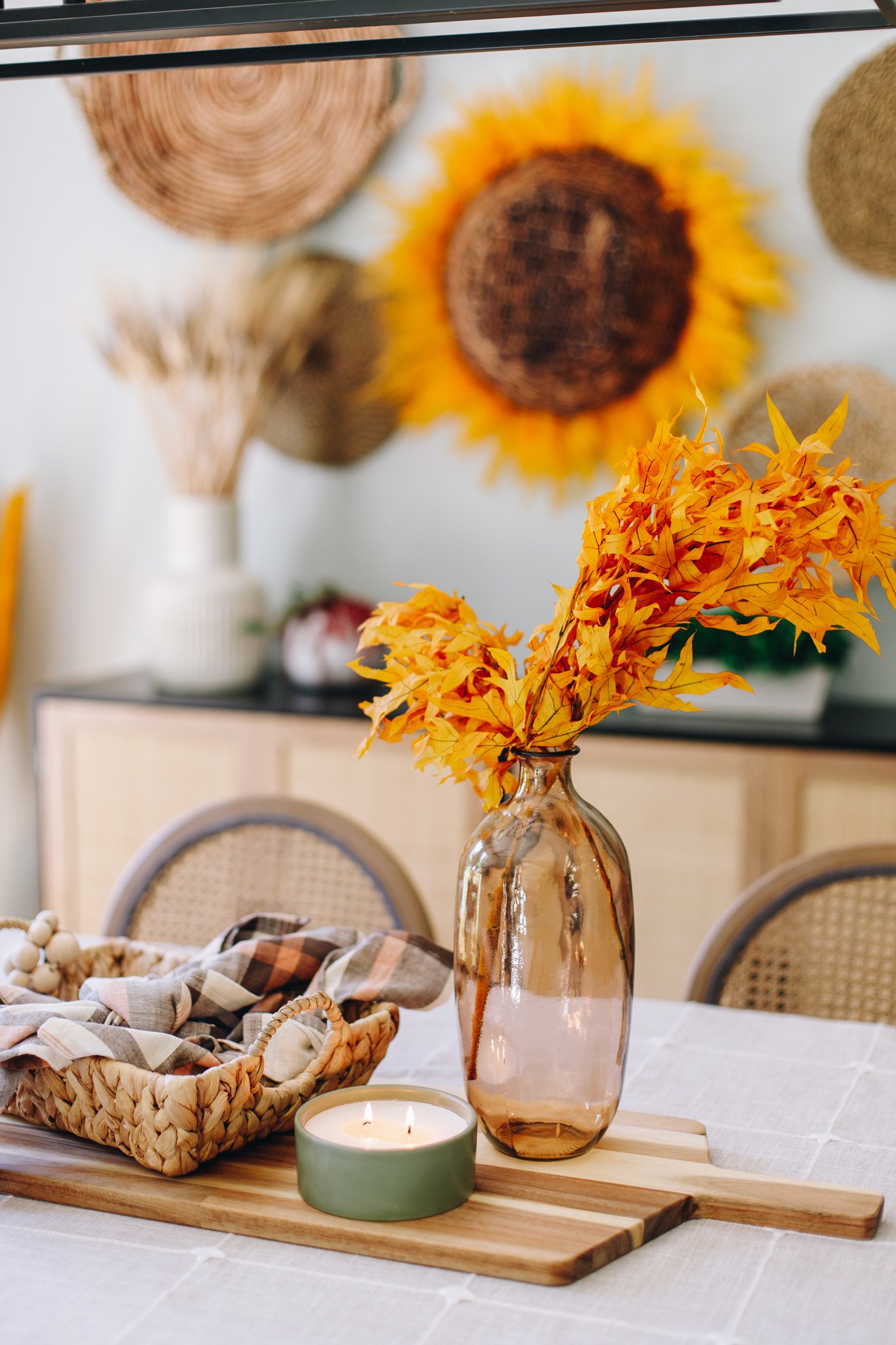 decorate your home for fall with dried naturals to revamp your decor