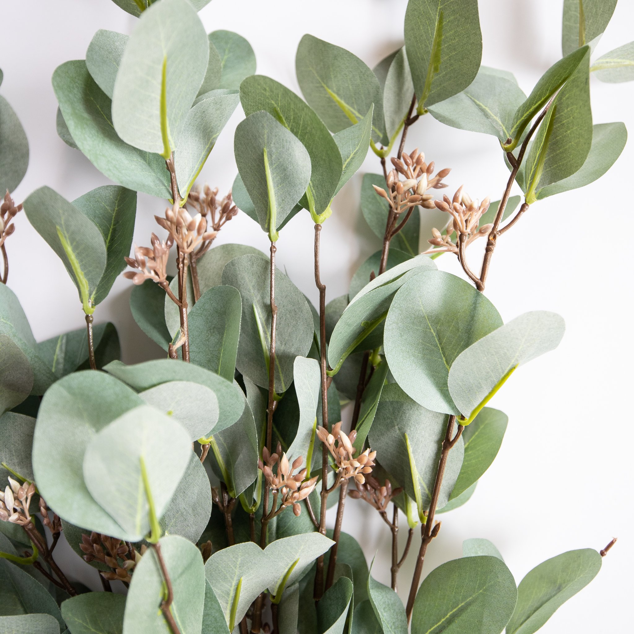 Faux Eucalyptus Stems with Fruit