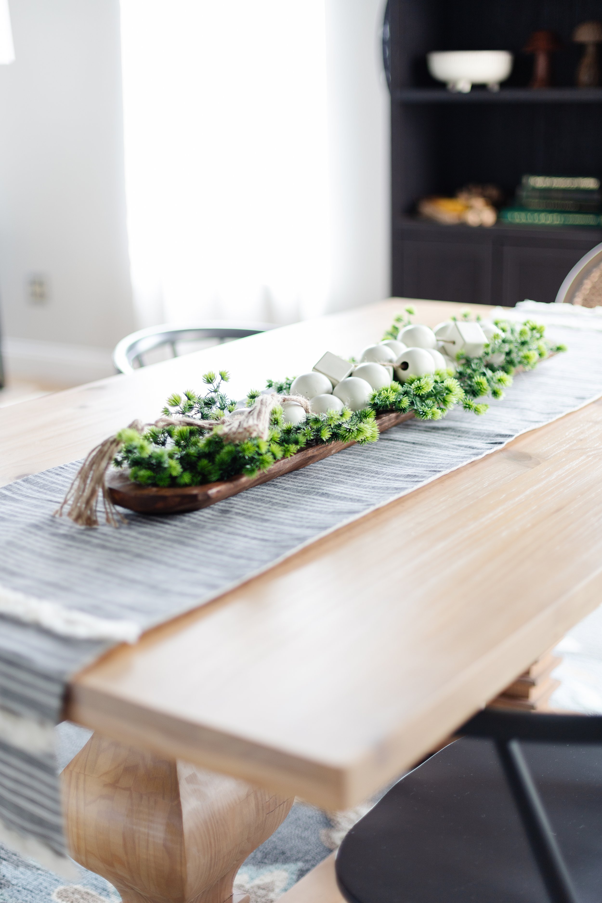 Simple DIY Winter Wonderland Tablescape - Adorn the Table