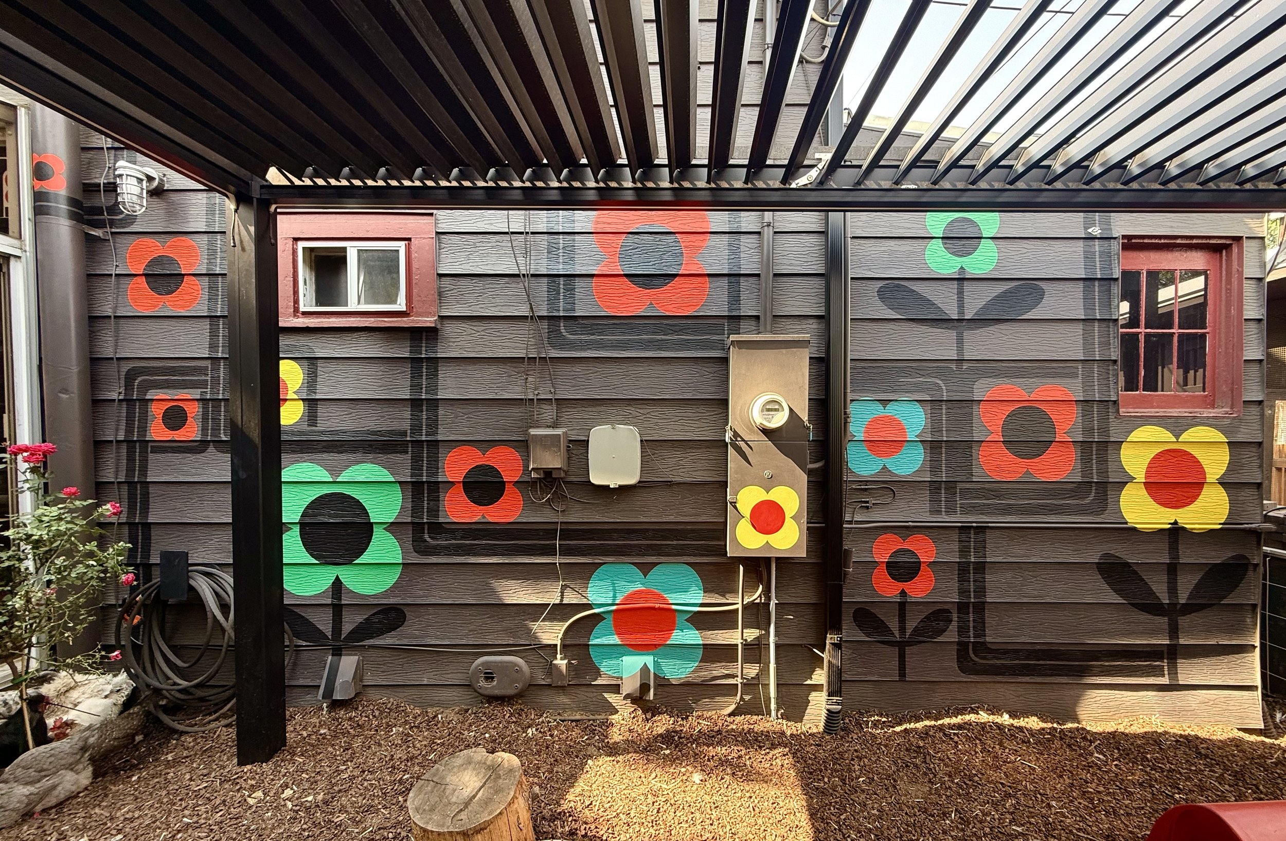 Chicken Yard Flowers, 19' x 10', private residence, Denver, CO, 2026