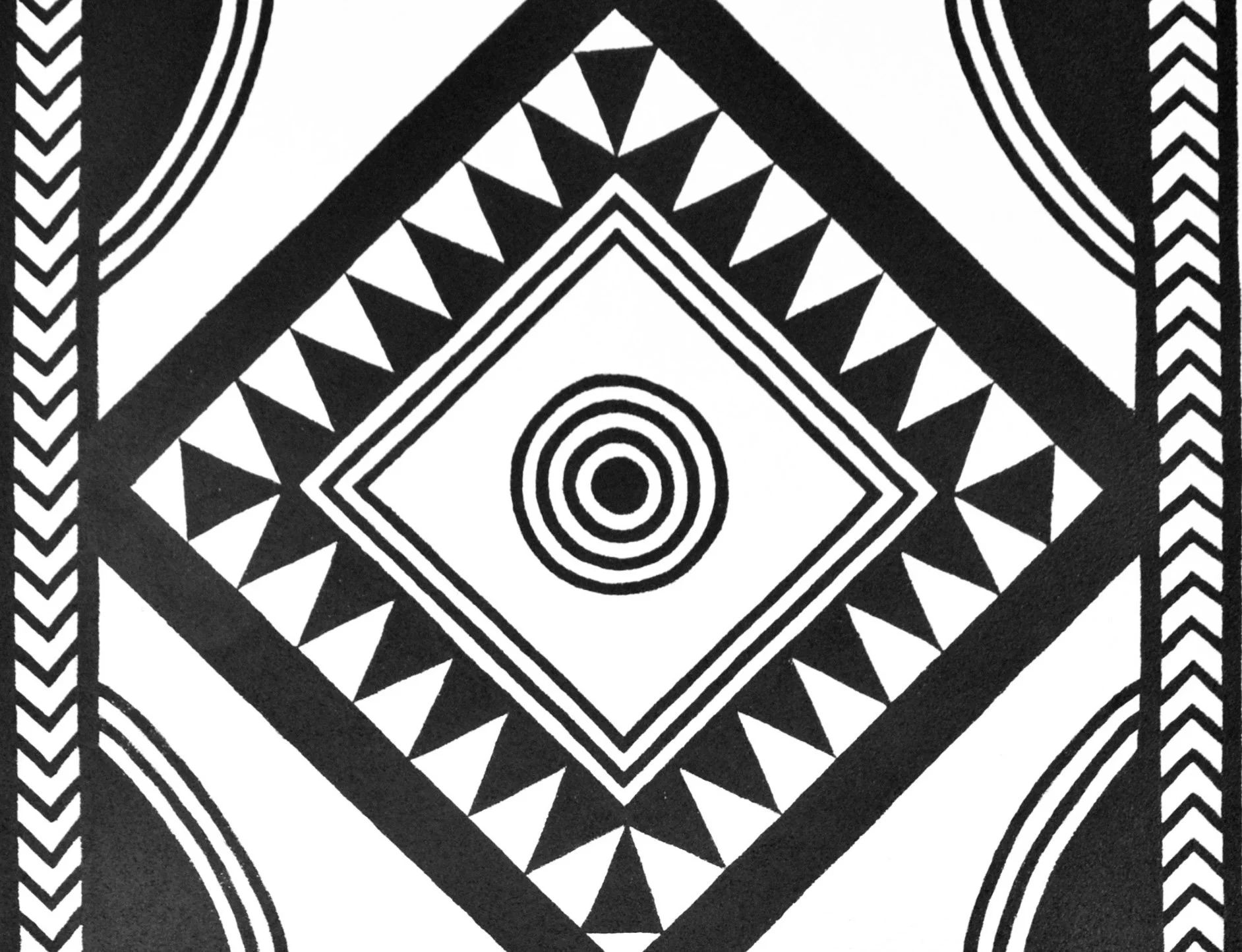 'House Tattoo' (detail), private residence, Denver CO, 2017