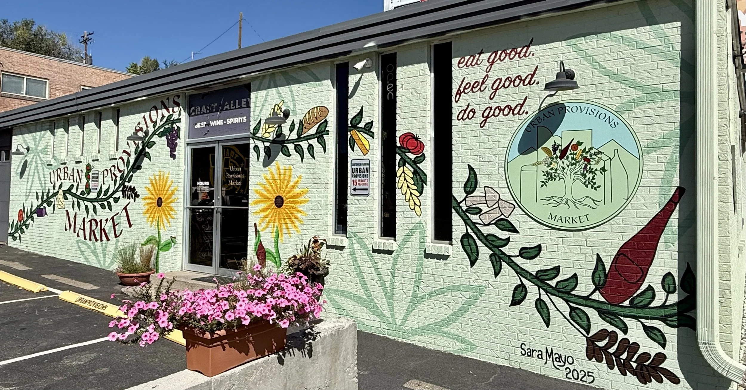 Mural & Signage for Urban Provisions Market, Denver, CO, 2025