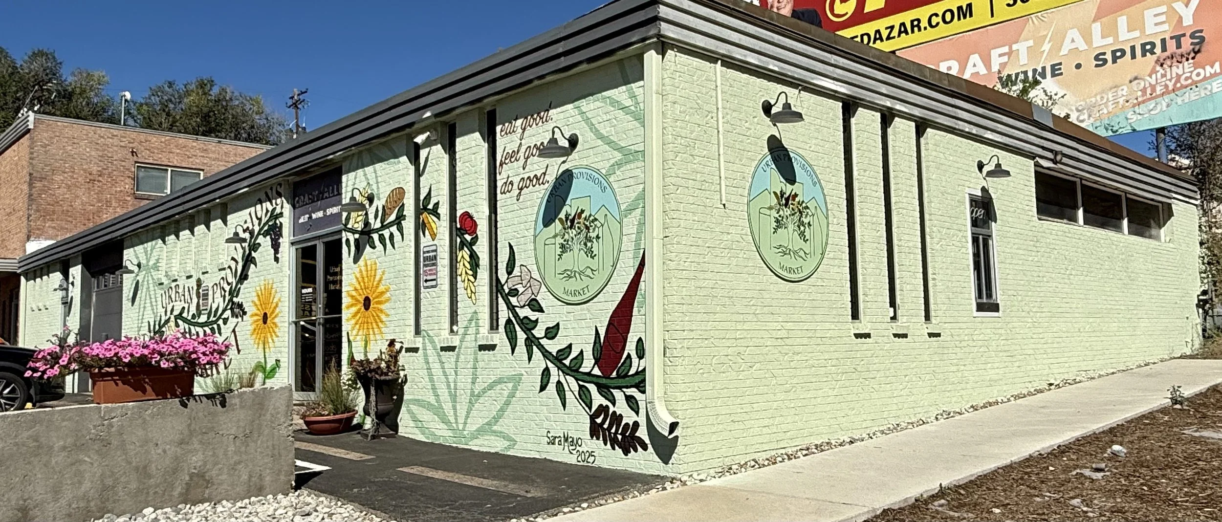 Murals & Signage for Urban Provisions Market, Denver, CO, 2025