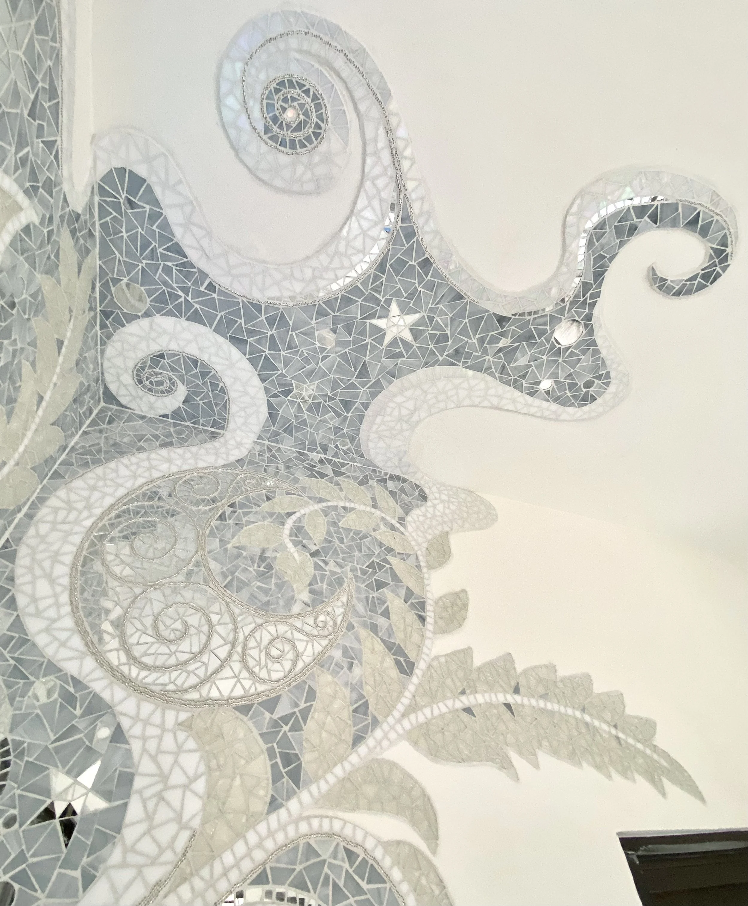 'Midsummer Night's Dream' wall/corner mosaic 1 (detail)