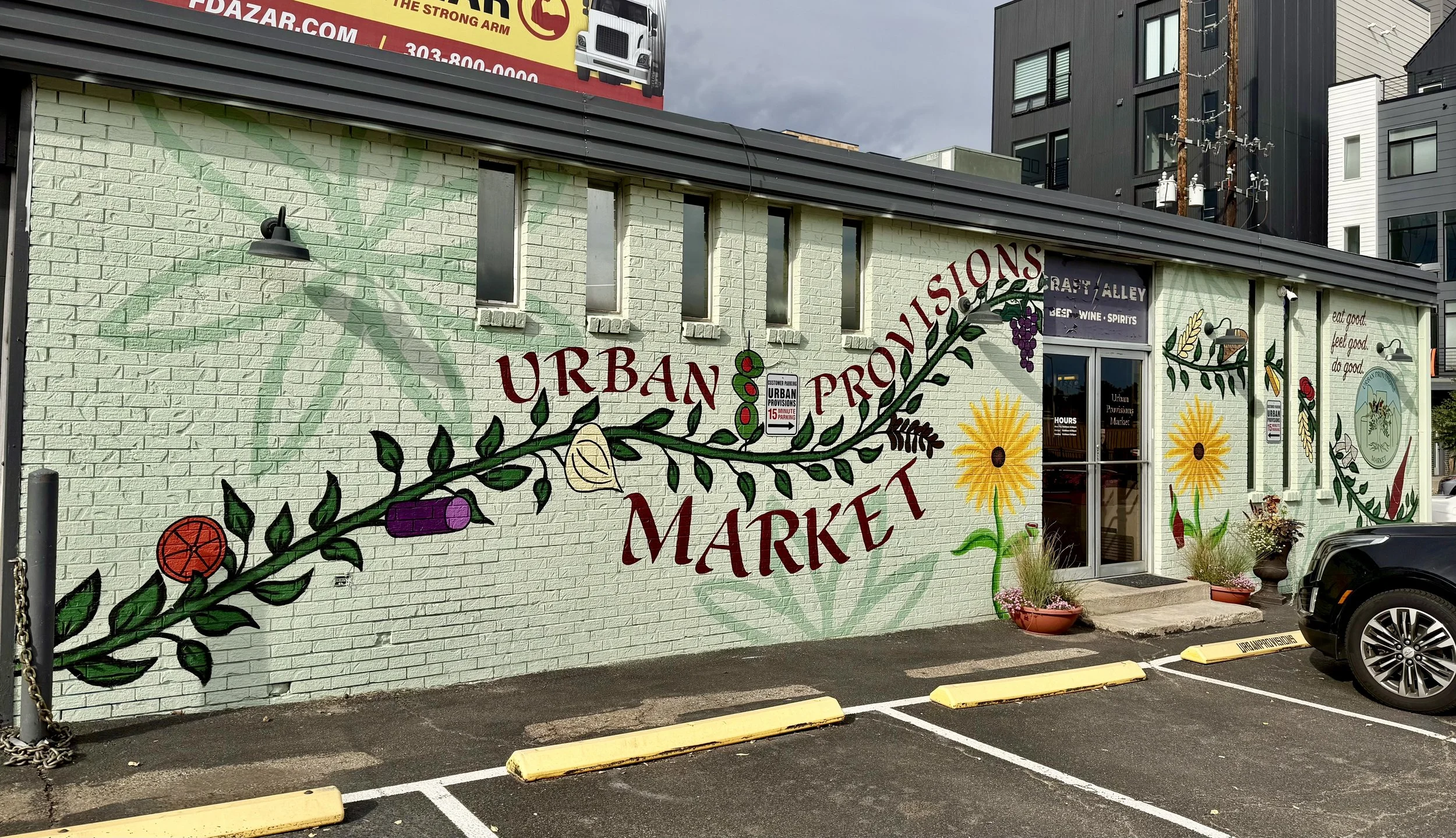 Mural & Signage for Urban Provisions Market, Denver, CO, 2025