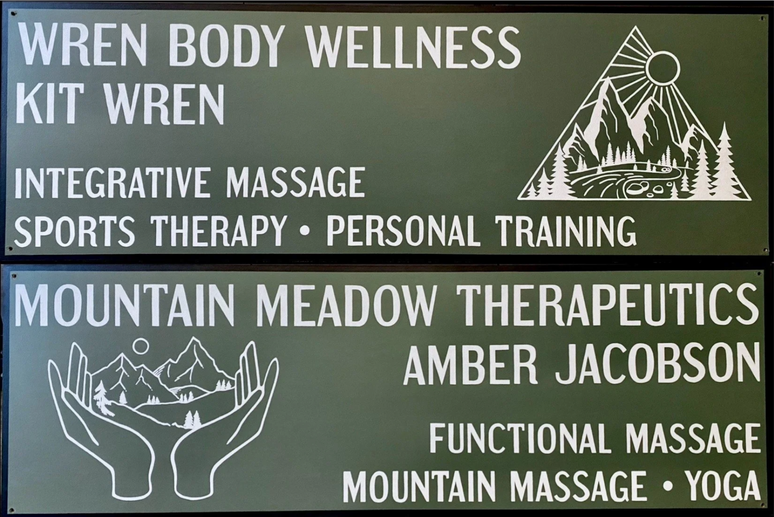 Custom exterior business signs, Golden, CO, 2023