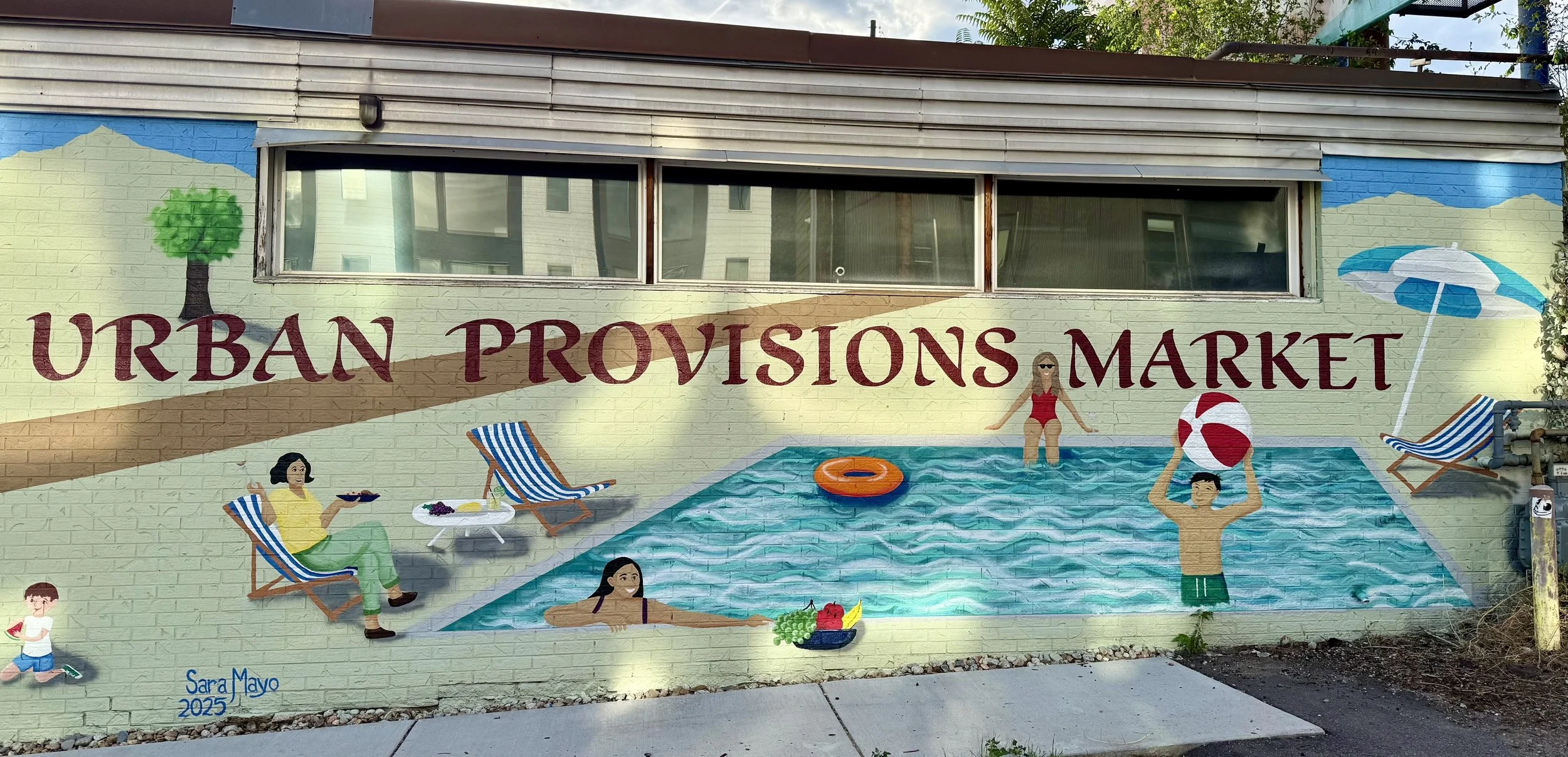 Murals & Signage for Urban Provisions Market, Denver, CO, 2025