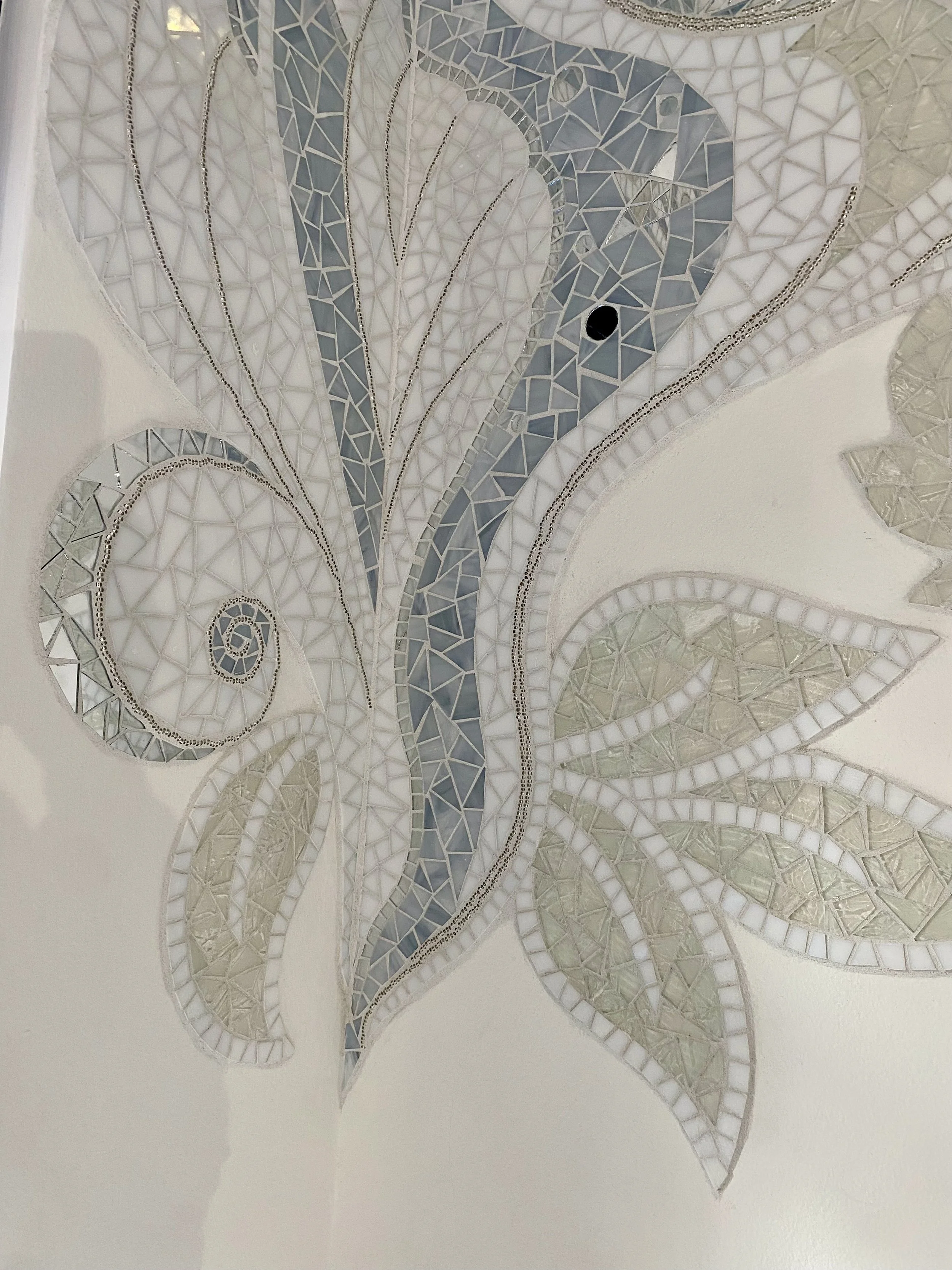 'Midsummer Night's Dream' wall/corner mosaic 1 (detail)