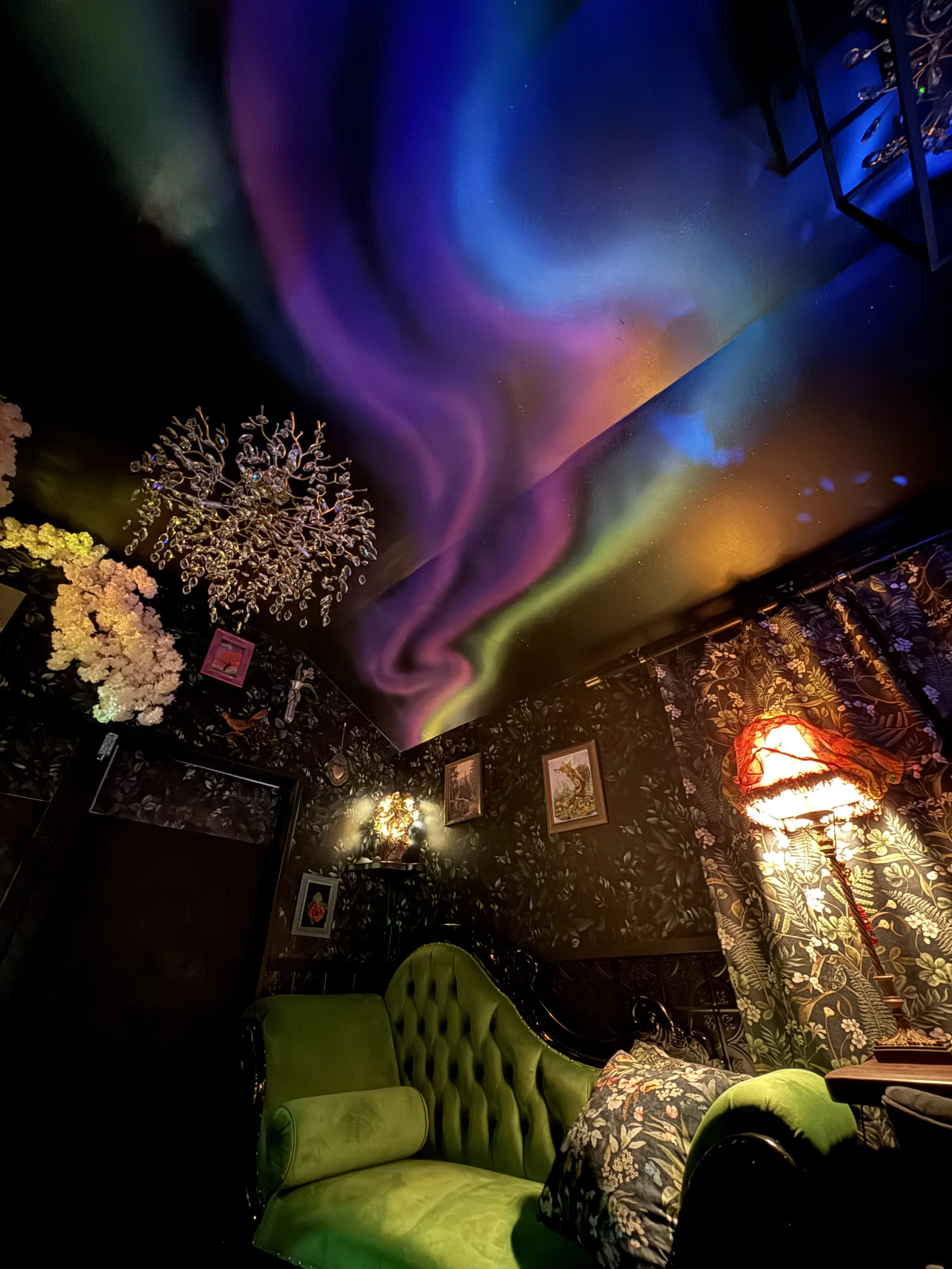 'Aurora Borealis' ceiling, private residence, Lakewood, CO, 2026