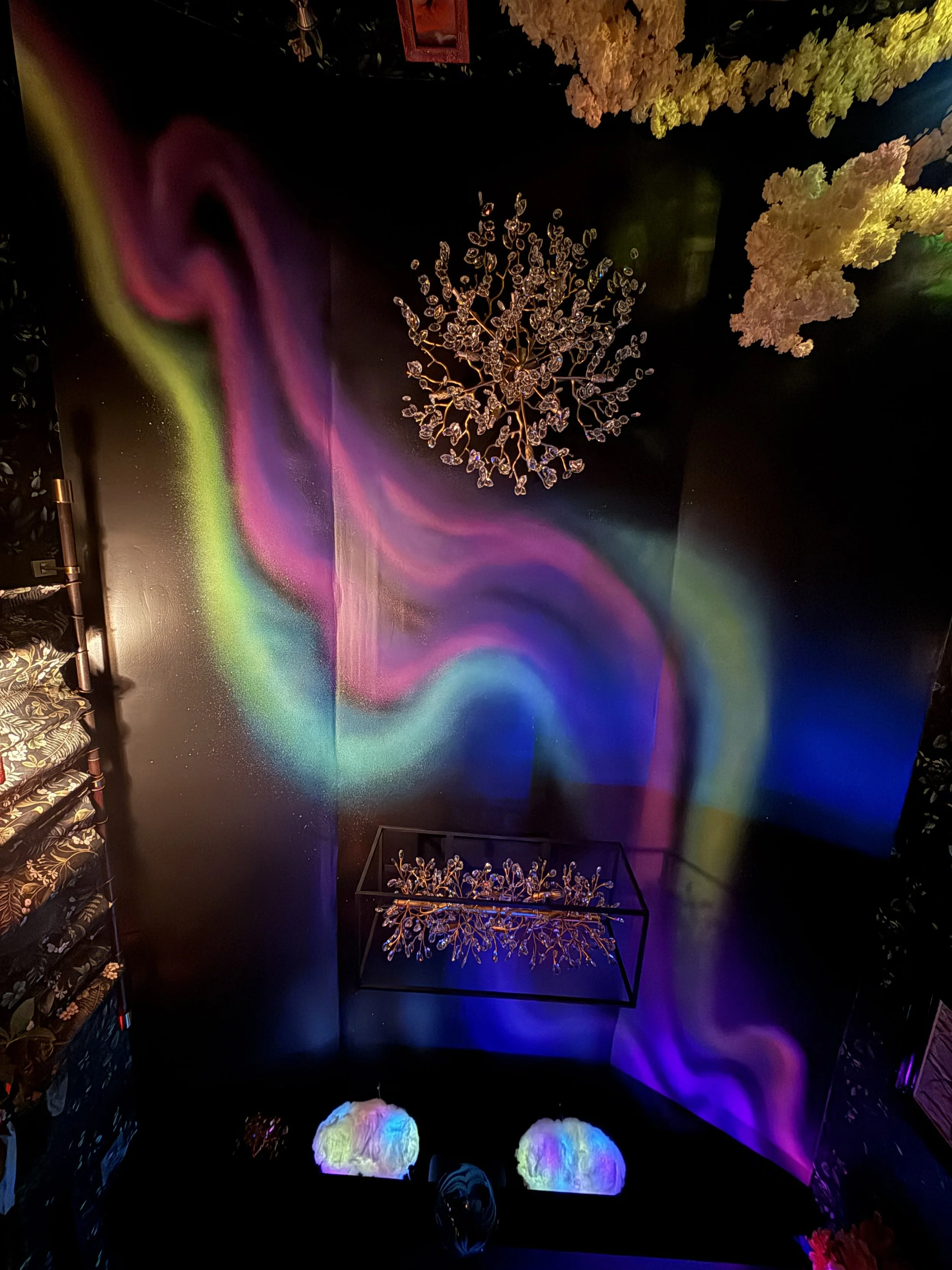 'Aurora Borealis' ceiling, private residence, Lakewood, CO, 2026