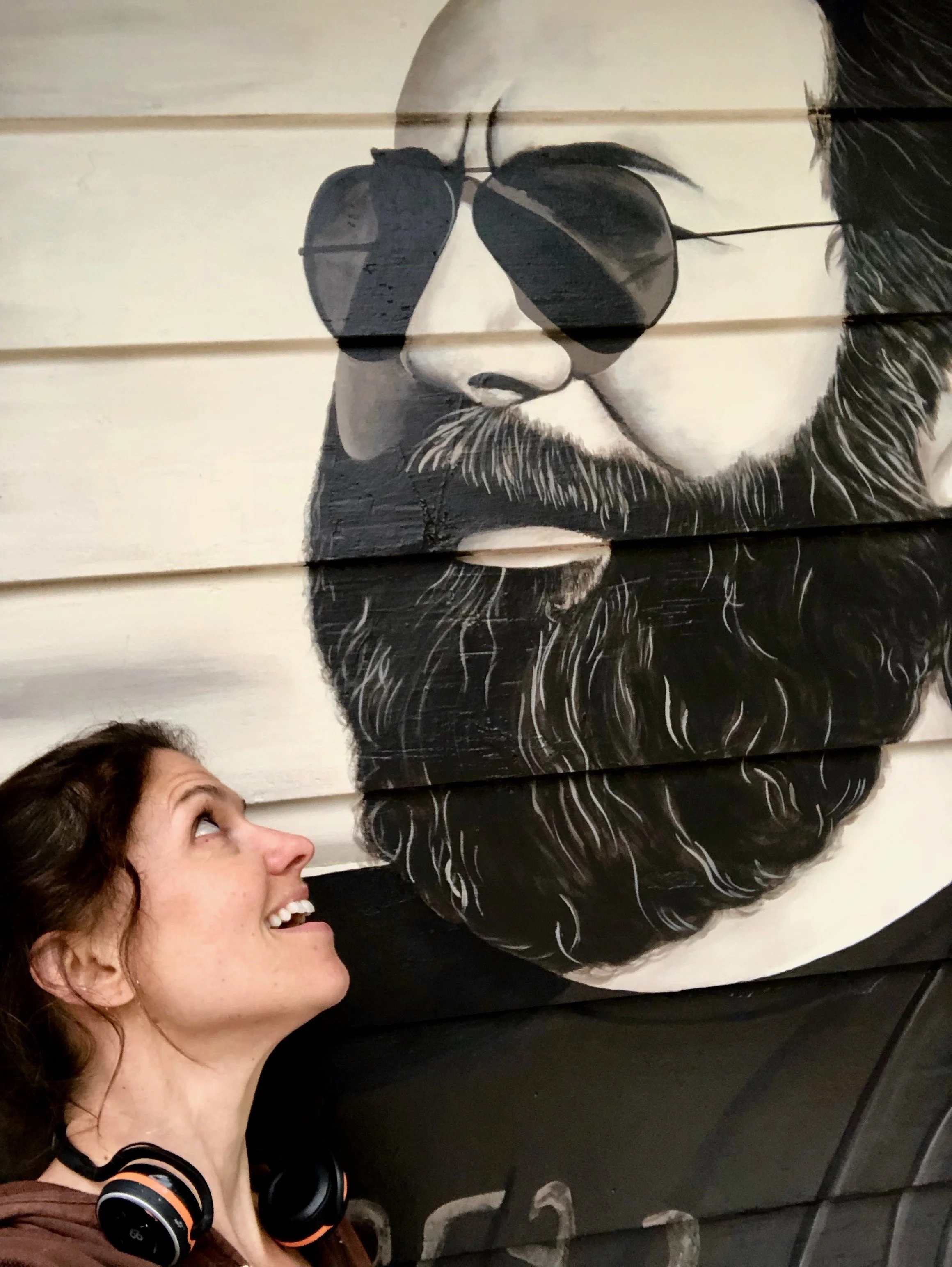 Jerry Garcia (detail), private residence, Wheat Ridge, CO, 2019