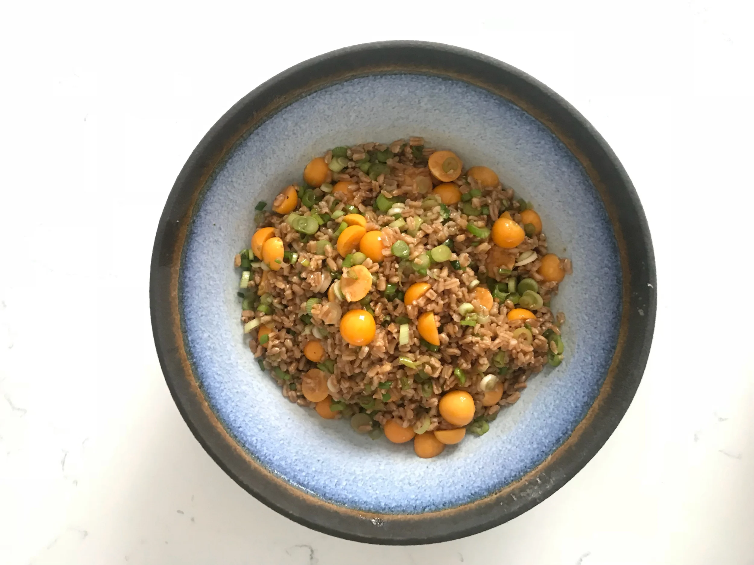 Farro and Goldenberry Salad