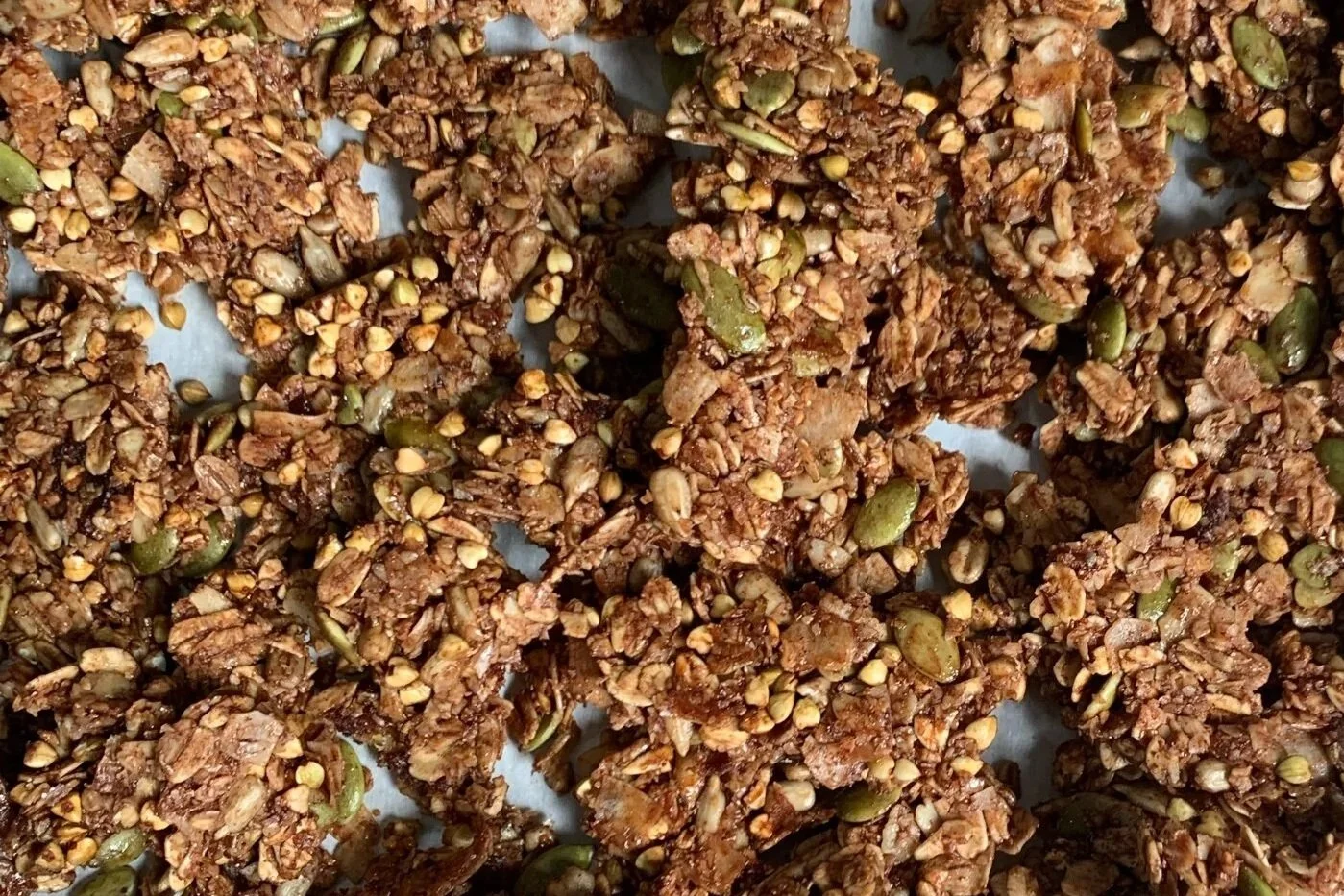 Warm spiced granola