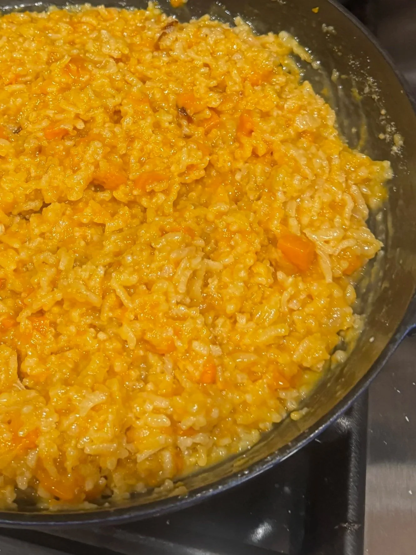 Honeynut Squash Oven Risotto