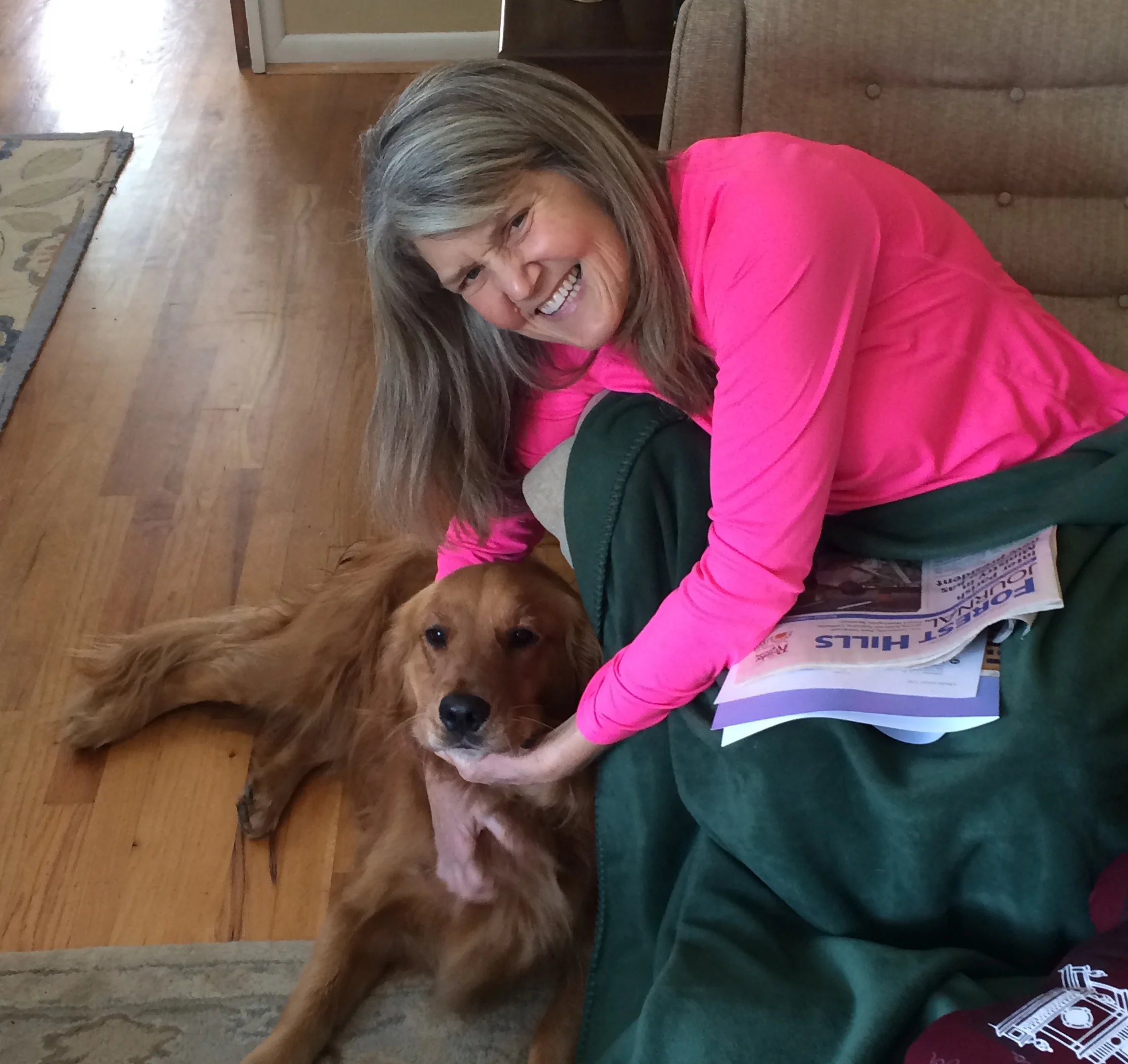 Recovery after kidney surgery Phase 3: Happy to be taking it easy at home.