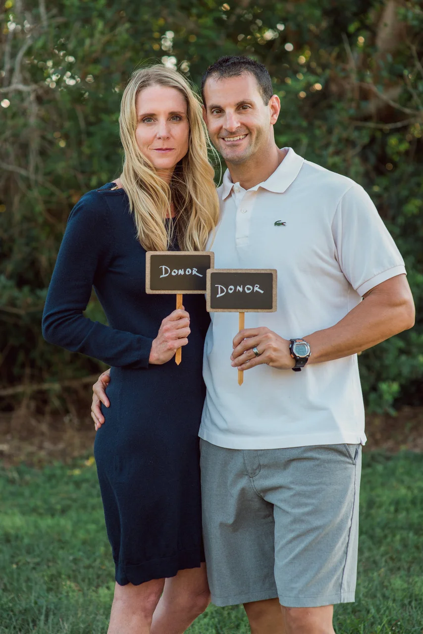 Allison's husband Jason donated a kidney, inspiring Allison to become a living kidney donor, too.
